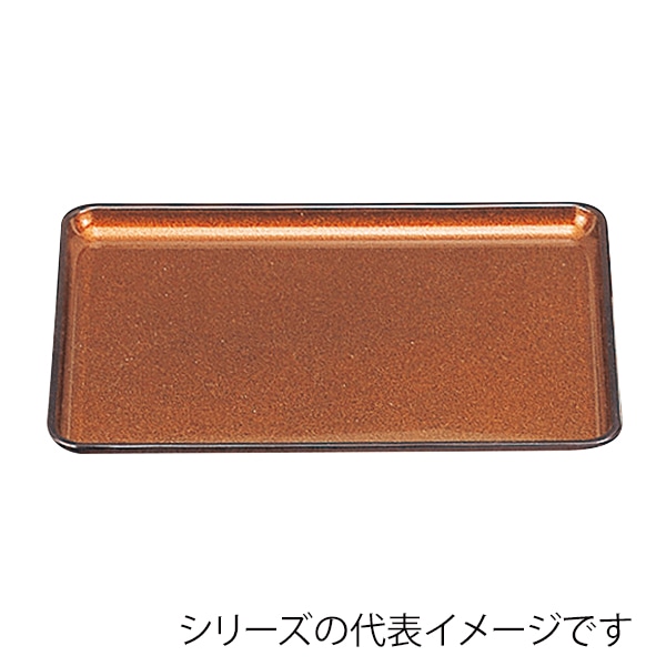 福井クラフト 長角トレー　尺5　重厚型　戦国長手盆 梨地 15001760 1枚（ご注文単位1枚）【直送品】