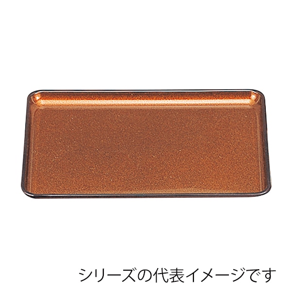 福井クラフト 長角トレー　尺6　重厚型　戦国長手盆 梨地 15001770 1枚（ご注文単位1枚）【直送品】