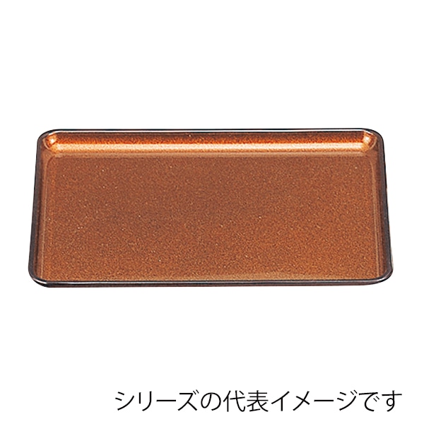 福井クラフト 長角トレー　尺7　重厚型　戦国長手盆 梨地 15001780 1枚（ご注文単位1枚）【直送品】