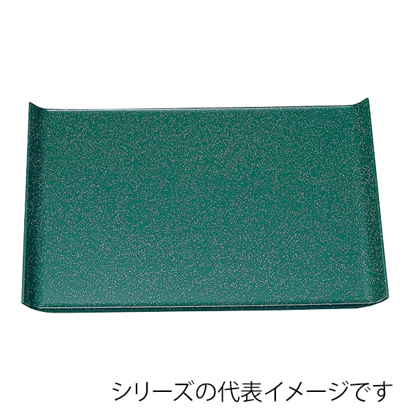 福井クラフト 長角トレー　尺2　ウイングトレー グリーン銀河普賢塗弱SL 15151490 1枚（ご注文単位1枚）【直送品】