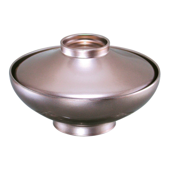 福井クラフト 雑煮椀　平富士煮物椀　蓋親セット 総銀透き 15158230 1個（ご注文単位1個）【直送品】