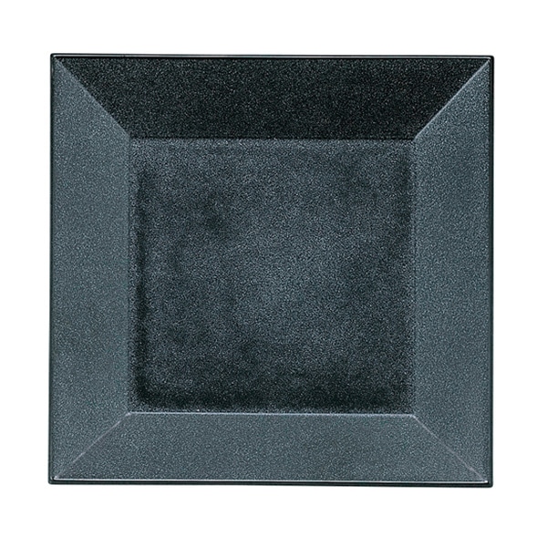 福井クラフト 前菜盛皿　7.5寸角四方前菜盆 グレー乾漆 16913470 1個（ご注文単位1個）【直送品】
