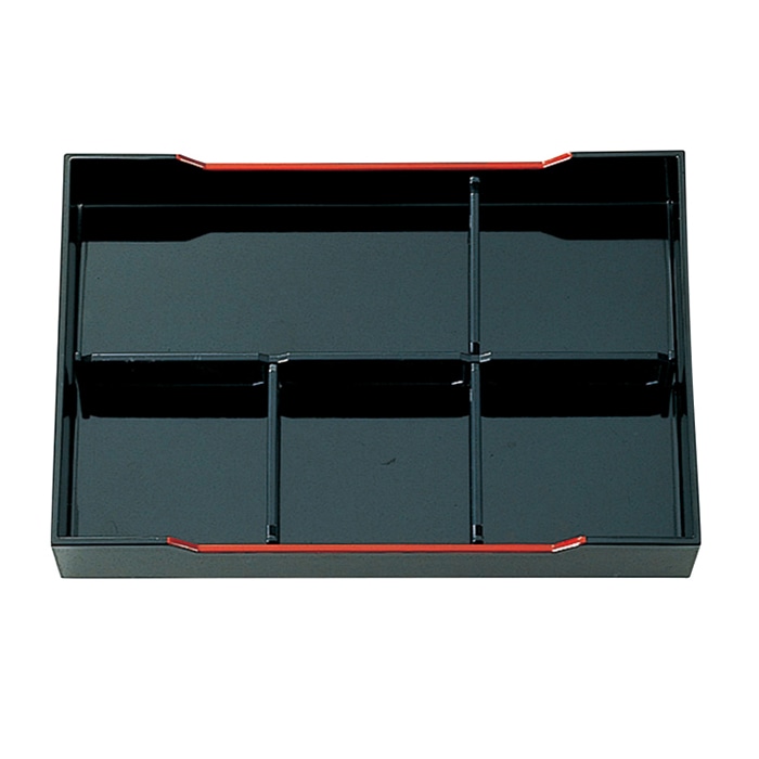 福井クラフト 尺1寸気比布目松花堂用 五ッ仕切網代 L1.M1.S1 21002340 1個(ご注文単位1個)【直送品】