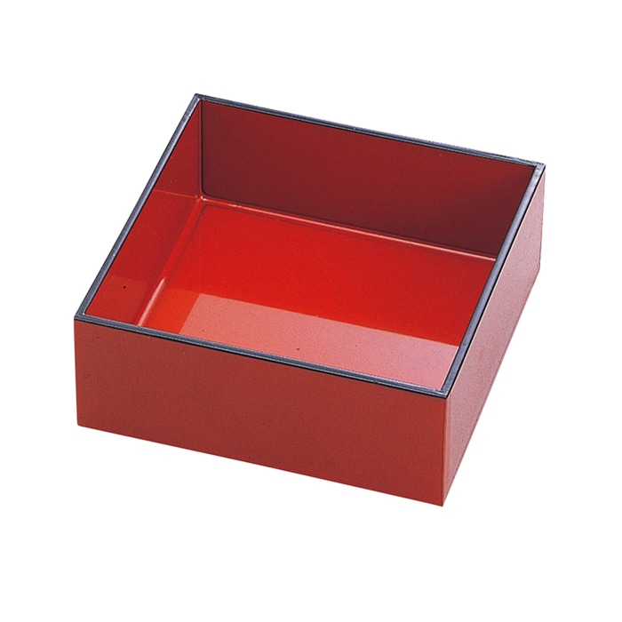 福井クラフト 尺7寸長手松花堂用 マルチボックス2R 内外朱天黒 21014120 1個(ご注文単位1個)【直送品】