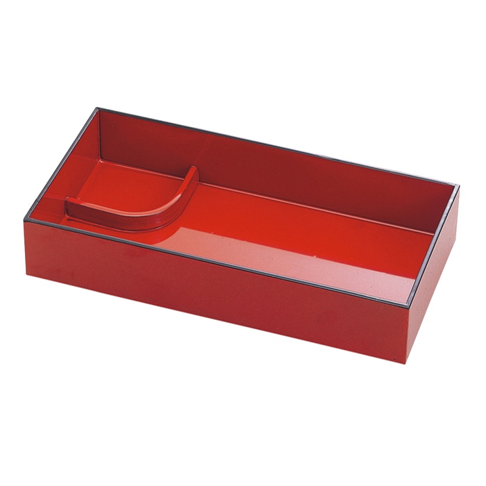 福井クラフト 松花堂 マルチBOX5R 内外朱塗天黒 21014150 1個(ご注文単位1個)【直送品】