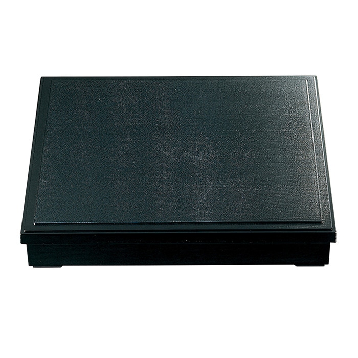 福井クラフト 尺3寸角気比松花堂 蓋親 黒 21021650 1個(ご注文単位1個)【直送品】