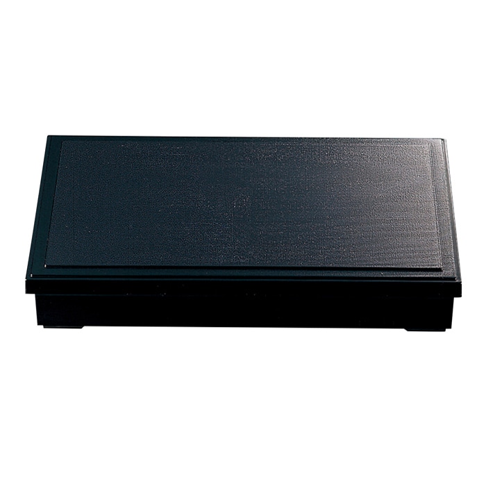 福井クラフト 尺3寸気比布目松花堂 蓋親 黒内黒 21021790 1個(ご注文単位1個)【直送品】