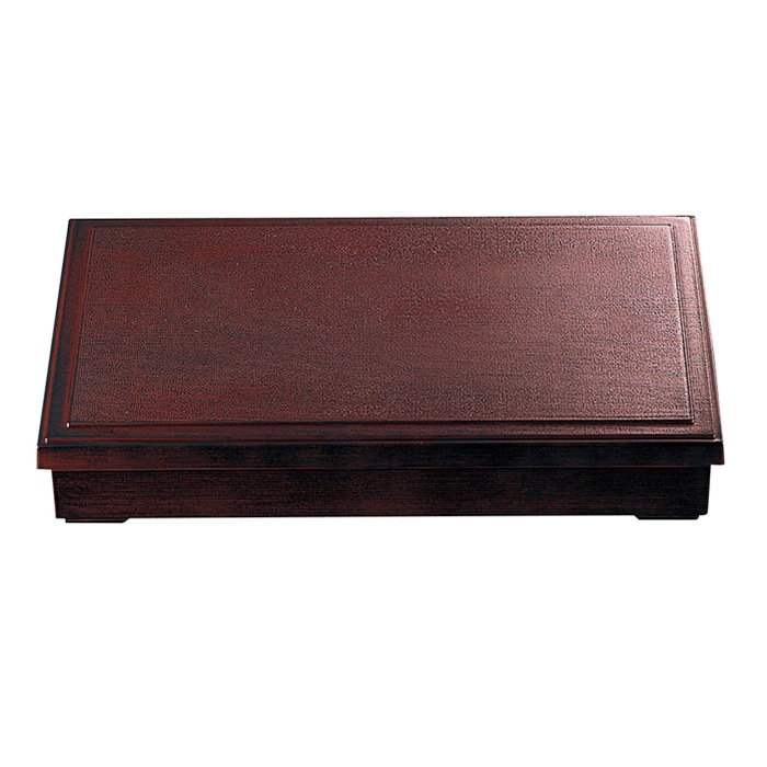 福井クラフト 尺3寸気比布目松花堂 蓋親 溜内黒 21021800 1個(ご注文単位1個)【直送品】