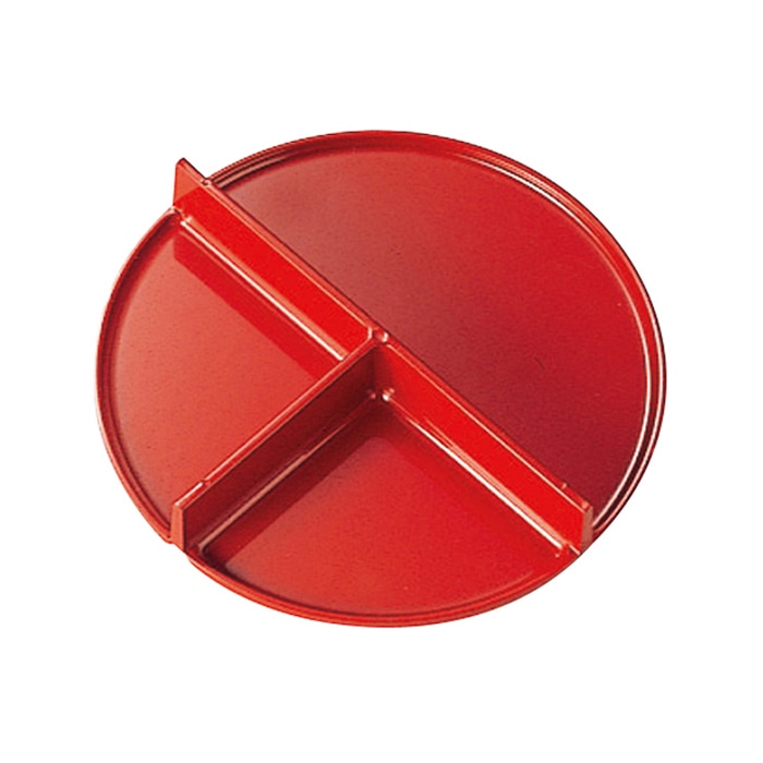 福井クラフト 6寸達磨型弁当用仕切 朱 21021834 1個(ご注文単位1個)【直送品】