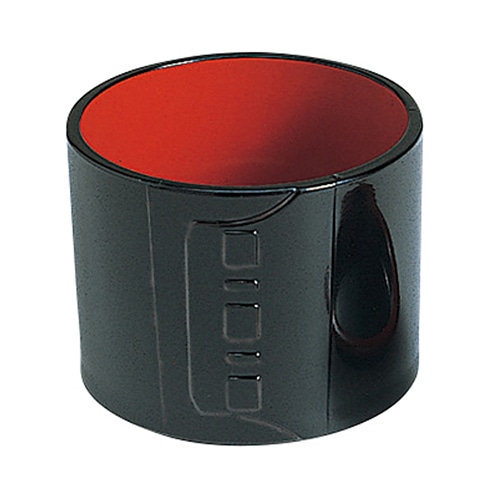 福井クラフト メンパつゆ入 黒内朱 21080130 1個（ご注文単位1個）【直送品】