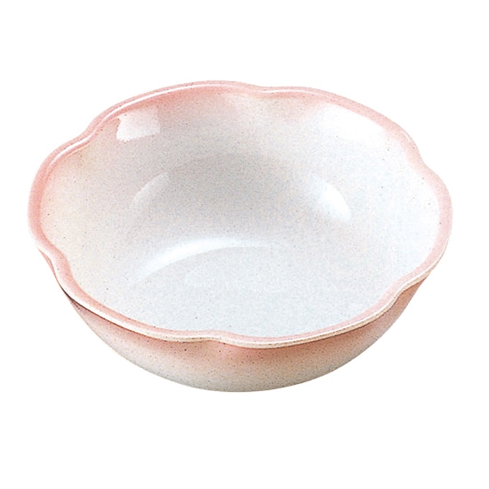 福井クラフト 漆器珍味　花渕小付 ピンク吹 21181520 1個（ご注文単位1個）【直送品】