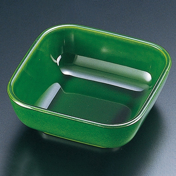 福井クラフト 漆器珍味　角小付 織部塗 21181540 1個（ご注文単位1個）【直送品】