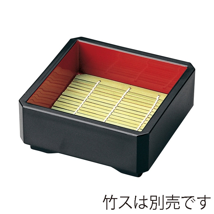 福井クラフト DXミニセイロ　底板付　本体 ロ黒内朱 31082060 1個（ご注文単位1個）【直送品】