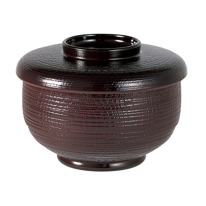 福井クラフト 飯器 助六飯器 蓋親セット 溜 内朱 39020470 1個(ご注文単位1個)【直送品】