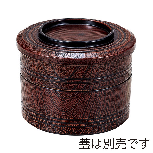 福井クラフト 丼物　田吾作弁当　浅親 栃塗内黒 45014860 1個（ご注文単位1個）【直送品】