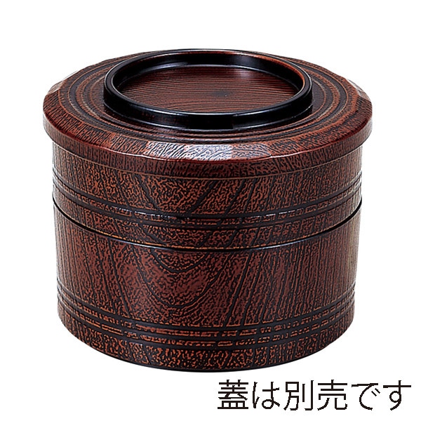 福井クラフト 丼物　田吾作弁当　深親 栃塗内黒 45014870 1個（ご注文単位1個）【直送品】