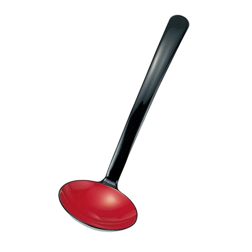 福井クラフト ABS樹脂　しゃもじ　大 黒内朱塗 48140820 1個（ご注文単位1個）【直送品】