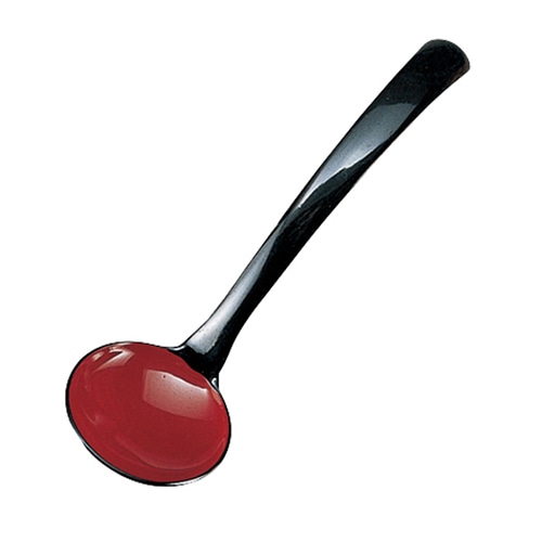 福井クラフト ABS樹脂　しゃもじ　小 黒内朱塗 48161640 1個（ご注文単位1個）【直送品】