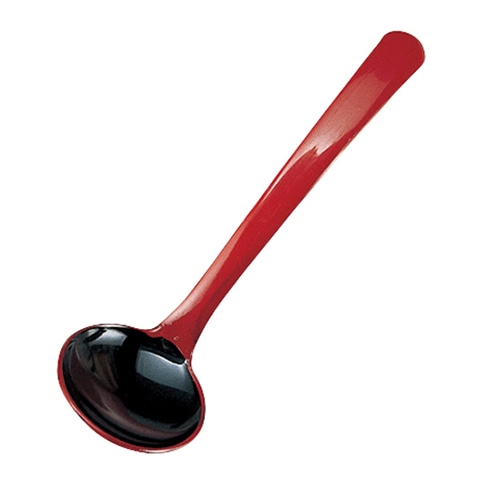 福井クラフト ABS樹脂　しゃもじ　小 朱内黒塗 48161650 1個（ご注文単位1個）【直送品】