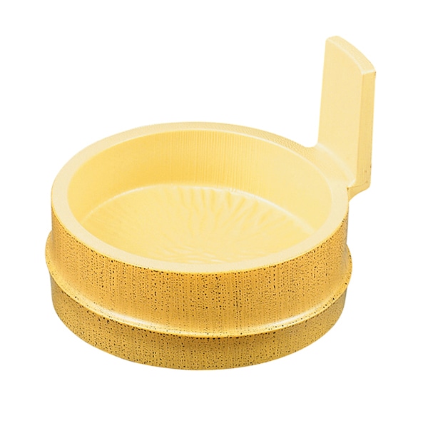 福井クラフト 桶型盛器　φ130越前竹片手桶　本体 ゴマ竹 50000230 1個（ご注文単位1個）【直送品】