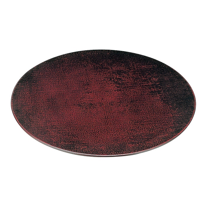 福井クラフト 敷マット　尺1　丸布目マット 溜かすり裏乾漆塗 50300800 1枚（ご注文単位1枚）【直送品】