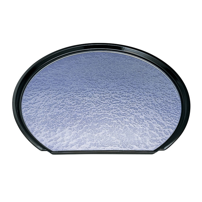 福井クラフト 半月盆 尺5 半月フライト盆 紫雲 弱SL 50306280 1枚(ご注文単位1枚)【直送品】