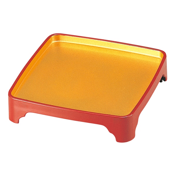 福井クラフト 盛皿　5.5寸姫盛器 朱内金粉蒔き 51011630 1個（ご注文単位1個）【直送品】