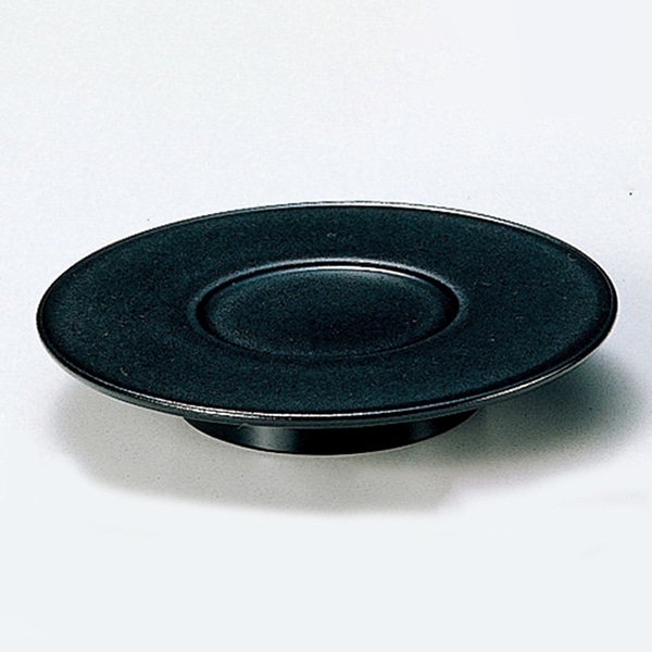 福井クラフト 多用受皿 小 黒干漆渕黒 51304950 1個(ご注文単位1個)【直送品】