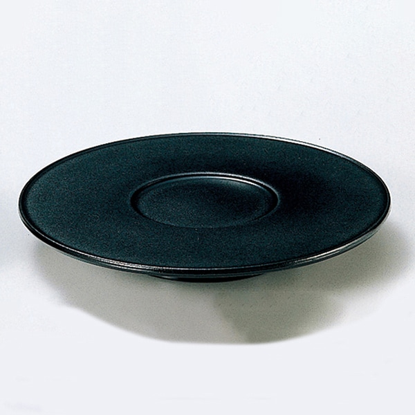福井クラフト 多用受皿 大 黒干漆渕黒 51304960 1個(ご注文単位1個)【直送品】