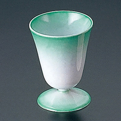 福井クラフト 前菜盛箱 タイザーカップ グリーンぼかし 51305500 1個(ご注文単位1個)【直送品】