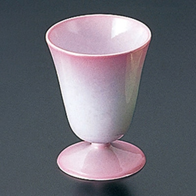 福井クラフト 前菜盛箱 タイザーカップ ピンクぼかし 51305520 1個(ご注文単位1個)【直送品】