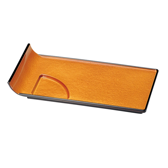 福井クラフト 耐熱ミニパーティ-取皿 金雲　裏黒 51353120 1個（ご注文単位1個）【直送品】