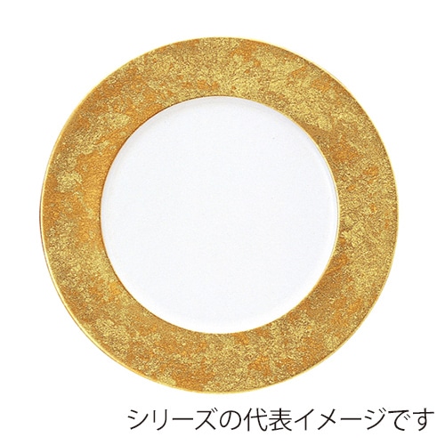 福井クラフト 耐熱30cm浅丸プレート 二色金箔 51400910 1個（ご注文単位1個）【直送品】