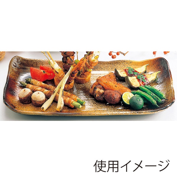 福井クラフト 盛込皿　いなせ大皿 信楽 51407120 1個（ご注文単位1個）【直送品】