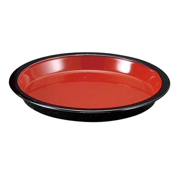 福井クラフト 薬味皿 朱天黒 54300660 1個(ご注文単位1個)【直送品】