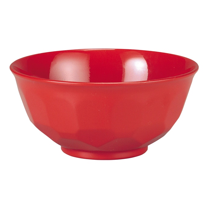 福井クラフト 汁椀 やすらぎ亀甲飯椀 朱乾漆 内朱 55000540 1個(ご注文単位1個)【直送品】