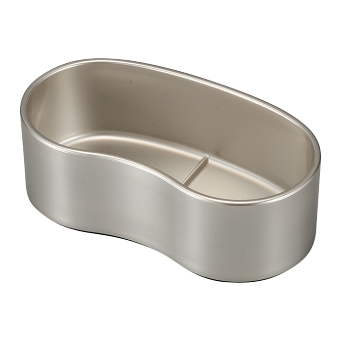 福井クラフト 前菜盛箱 5.5寸双輪盛鉢 本体 銀透き 55000980 1個(ご注文単位1個)【直送品】