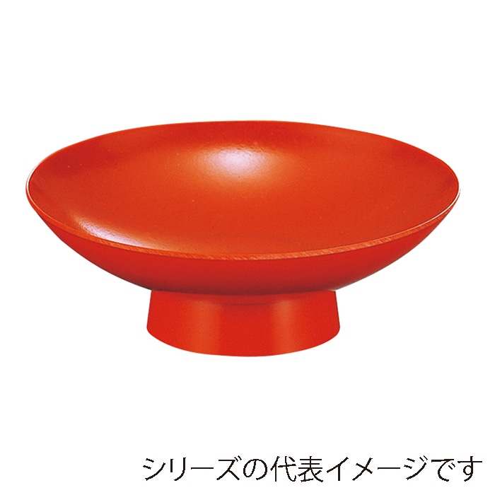 福井クラフト 大盃盛器　尺8寸 朱　DX型 55008600 1個（ご注文単位1個）【直送品】