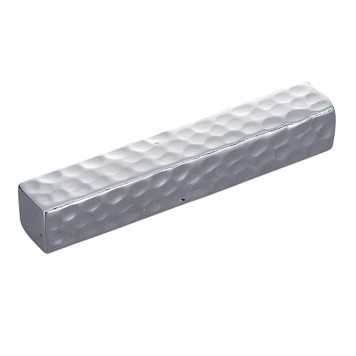 福井クラフト ステンレス箸置　角型 ディンプルシルバー 60002210 1個（ご注文単位1個）【直送品】