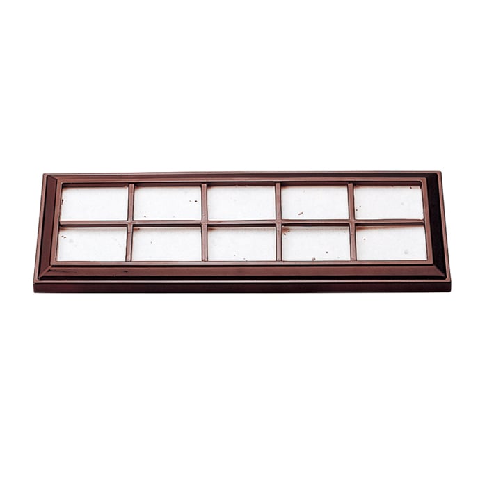 福井クラフト 大寿弁当用　障子蓋 溜内朱 70011290 1個（ご注文単位1個）【直送品】