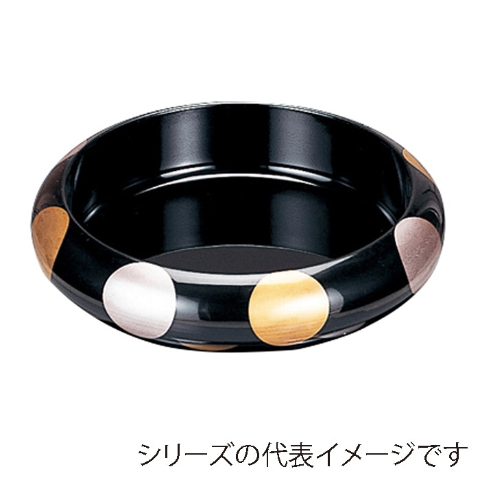 福井クラフト 寿司桶　尺0ニュー寿冠桶 黒日月 70012760 1個（ご注文単位1個）【直送品】