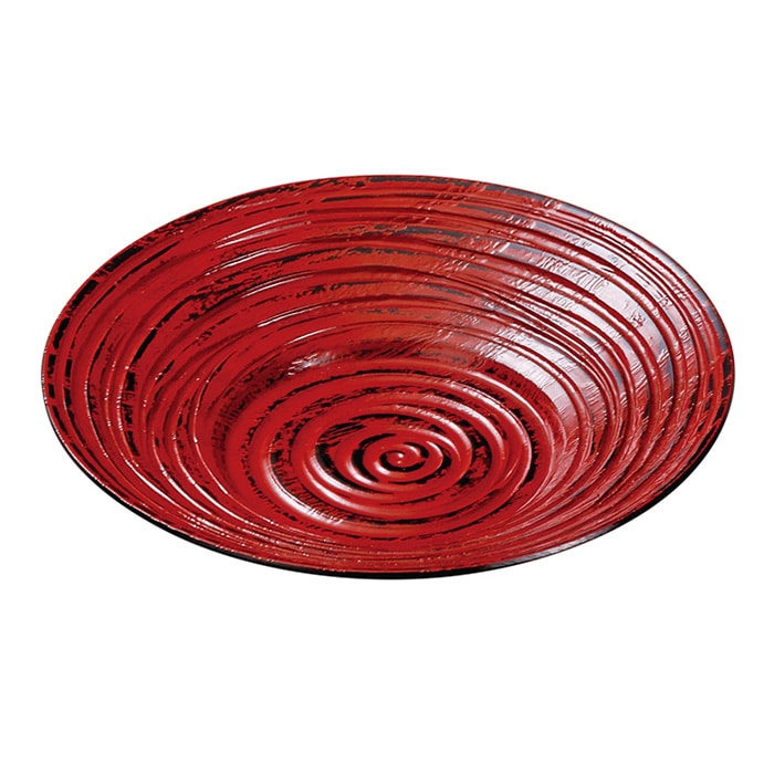 福井クラフト 3.6寸宴乱筋茶托 根来 75000180 1個（ご注文単位1個）【直送品】