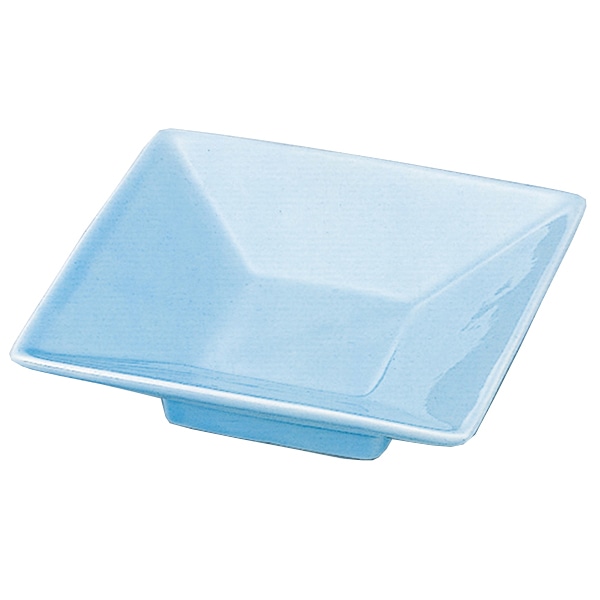 福井クラフト 四方角小皿 青磁 80500340 1個（ご注文単位1個）【直送品】