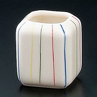 福井クラフト 陶器カスター 楊枝立て 三色十草 80501730 1個(ご注文単位1個)【直送品】