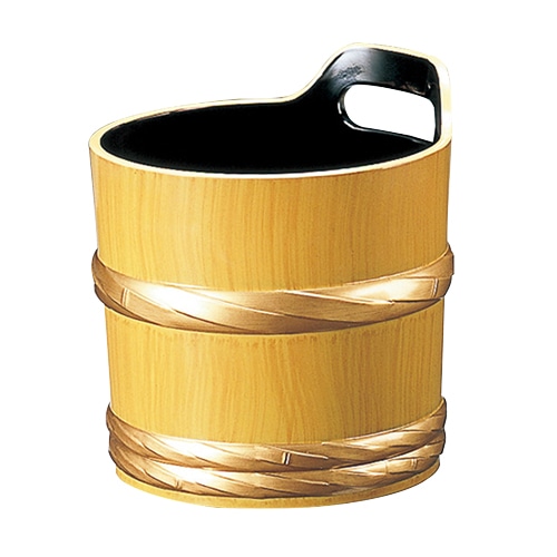 福井クラフト 手桶型ワインクラー 白木塗 81283580 1個(ご注文単位1個)【直送品】