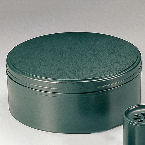 福井クラフト やすらぎ茶櫃 グリーン乾漆 81753510 1個（ご注文単位1個）【直送品】