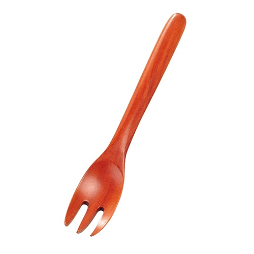 福井クラフト 木製 サオ材 丸フォーク NSF23SW 82157960 1個(ご注文単位1個)【直送品】