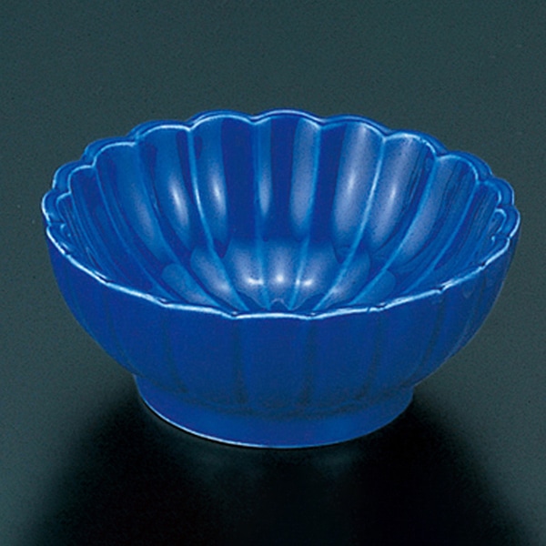 福井クラフト 漆器珍味　φ67菊型珍味　小 ルリ 83160320 1個（ご注文単位1個）【直送品】