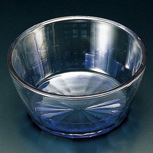 福井クラフト サラダボール 4.5寸菊カット鉢 ブルー 85020230 1個(ご注文単位1個)【直送品】