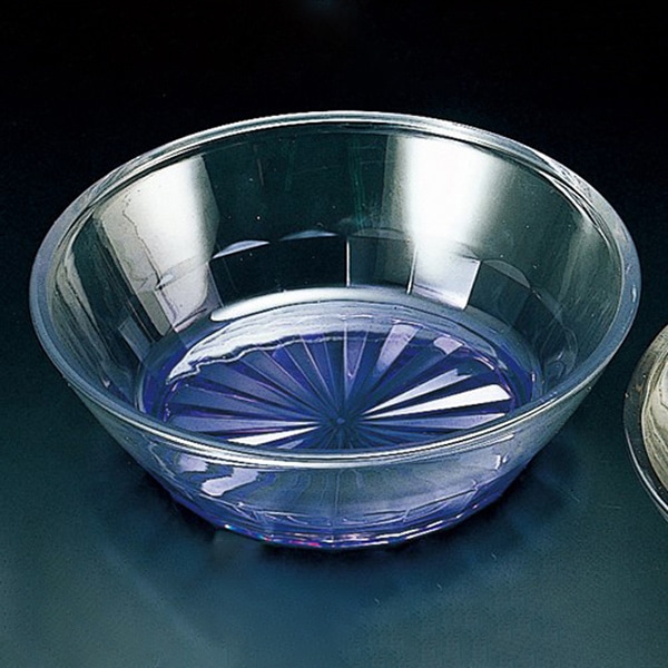 福井クラフト 7寸菊カット冷麺鉢 ブルー 85020330 1個（ご注文単位1個）【直送品】